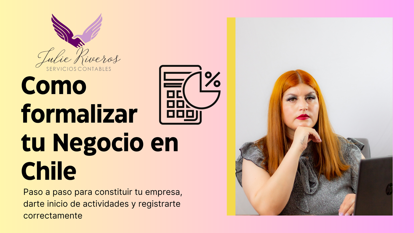 Como formalizar tu Negocio en Chile